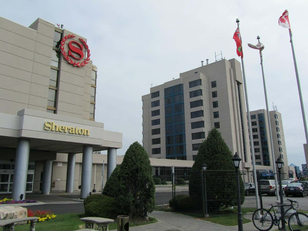 Sheraton Hotel Exterior Richmond Hill Wallpaper