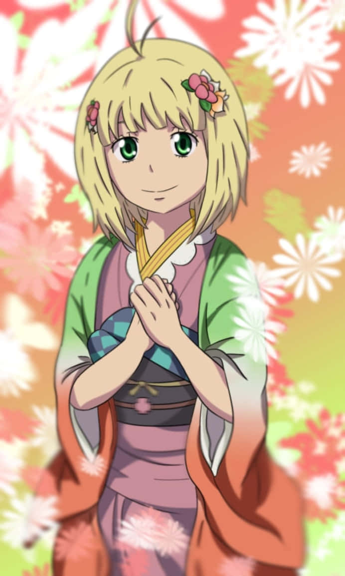 Shiemi Moriyama In A Serene Moment Wallpaper