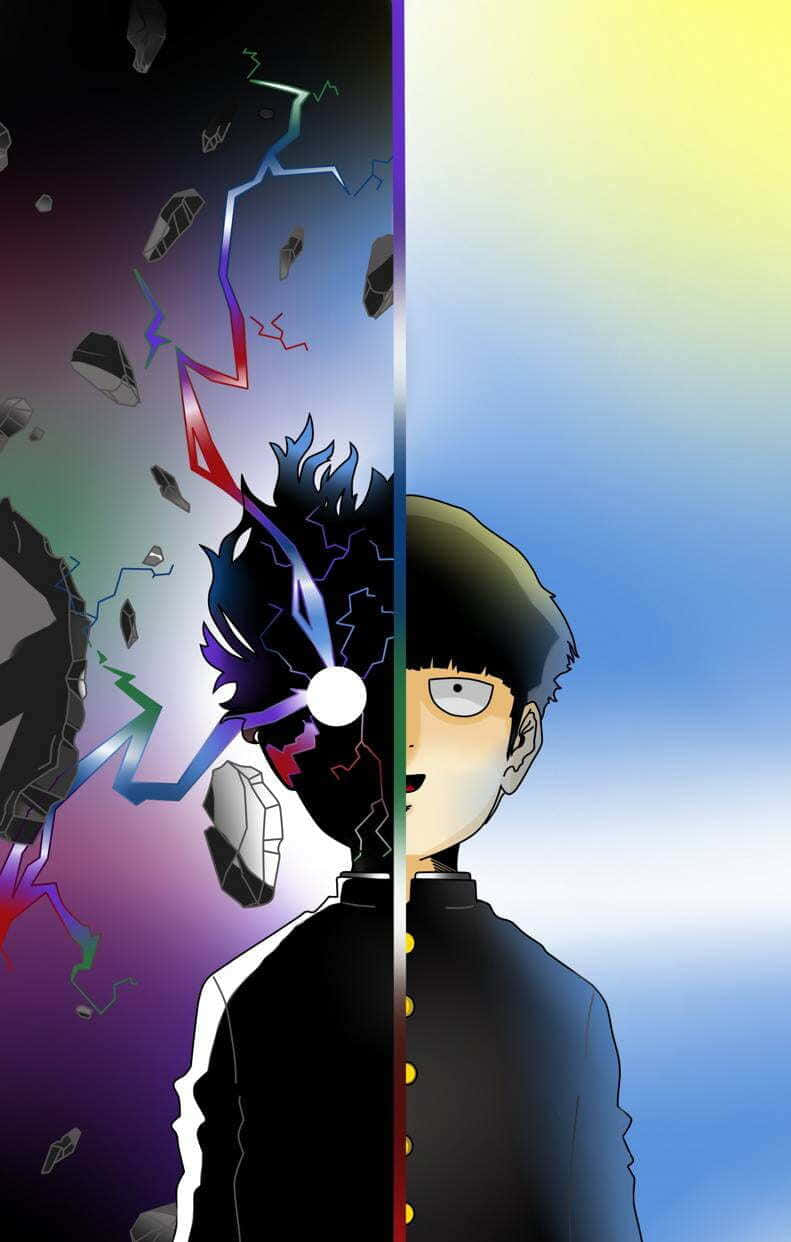 Shigeo Kageyama In Action Wallpaper