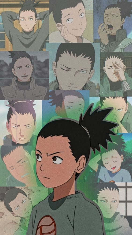 Shikamaru Aesthetic Animated Drawing Wallpaper