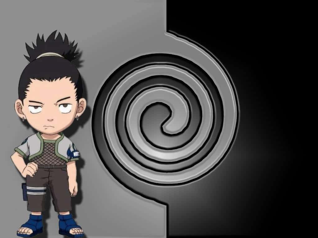 Shikamaru Nara Contemplating In A Calm Setting Wallpaper