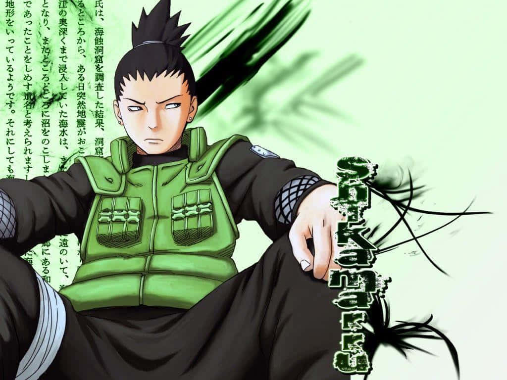 Shikamaru Nara - The Strategist Of Konoha Village Wallpaper