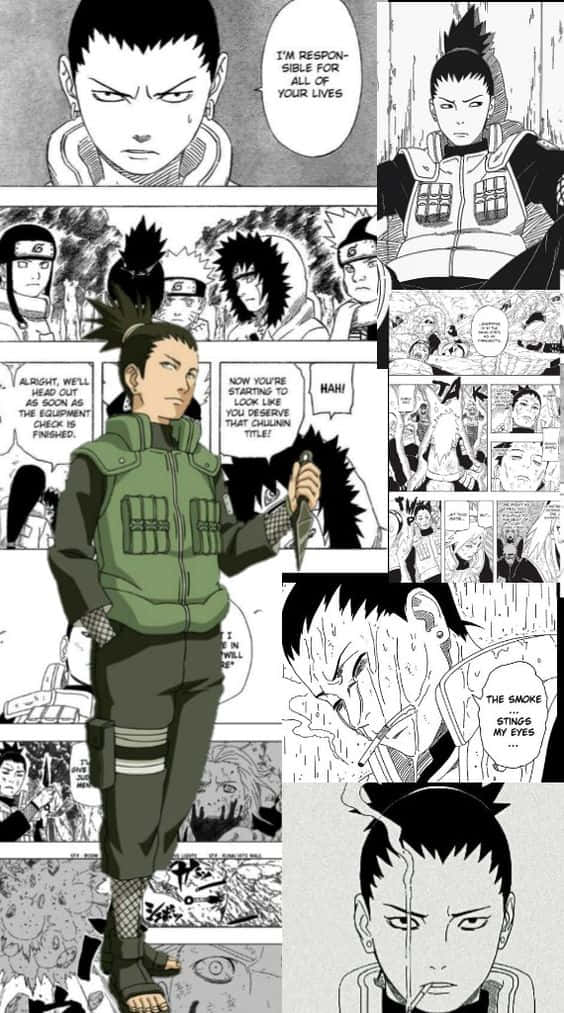 Shikamaru Stunt Art Aesthetic Wallpaper