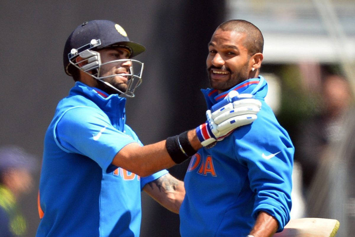 Shikhar Dhawan And Sachin Tendulkar Wallpaper