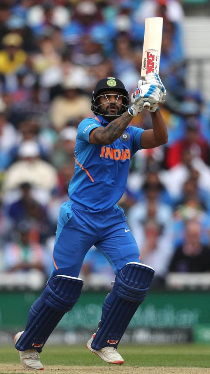 Shikhar Dhawan Double Grip Wallpaper