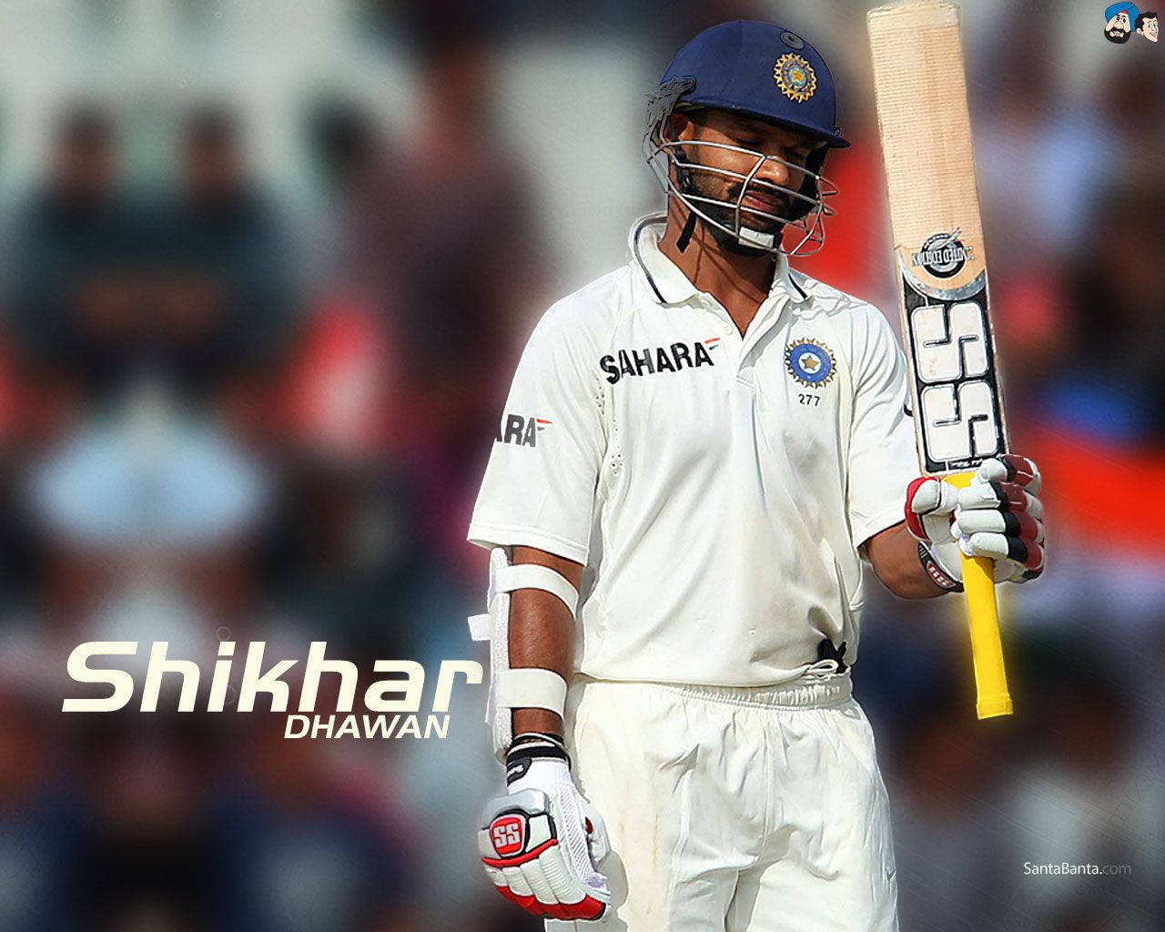 Shikhar Dhawan Punjab Kings Wallpaper