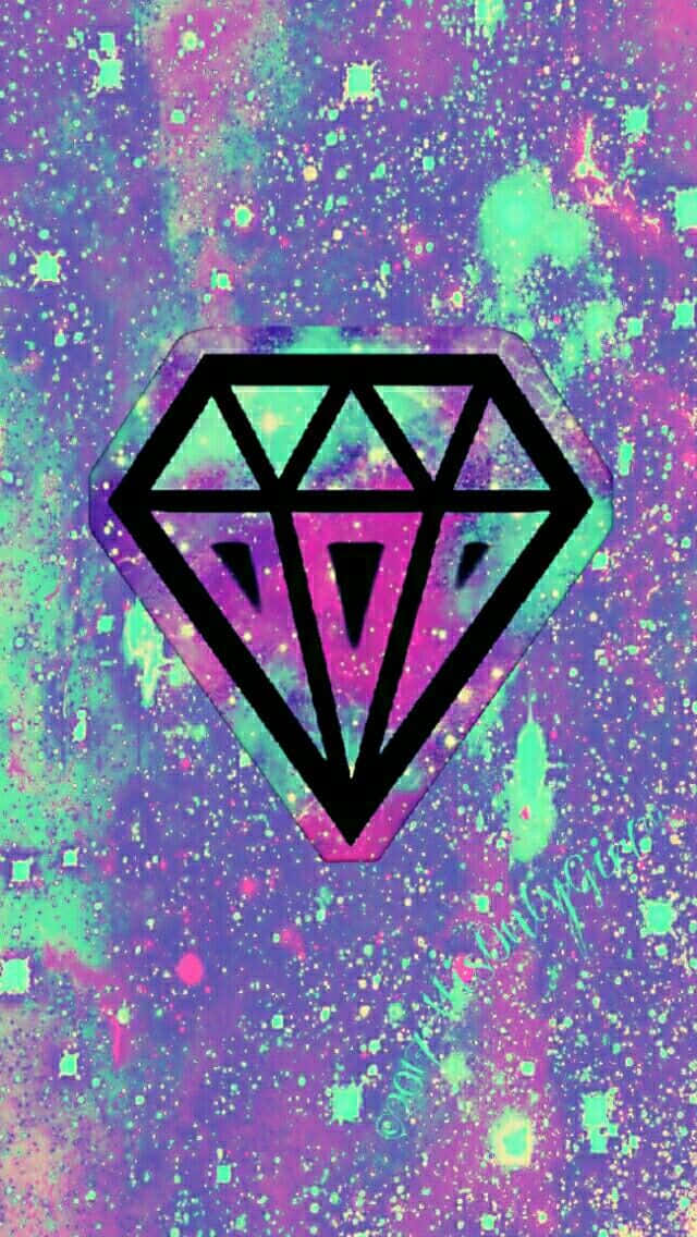 Shine Bright Like A Diamond - Galaxy Diamond Wallpaper