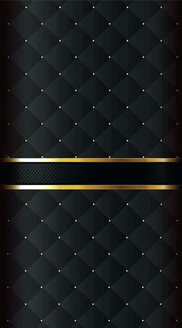 Shine Bright With Black Metallic Wallpaper