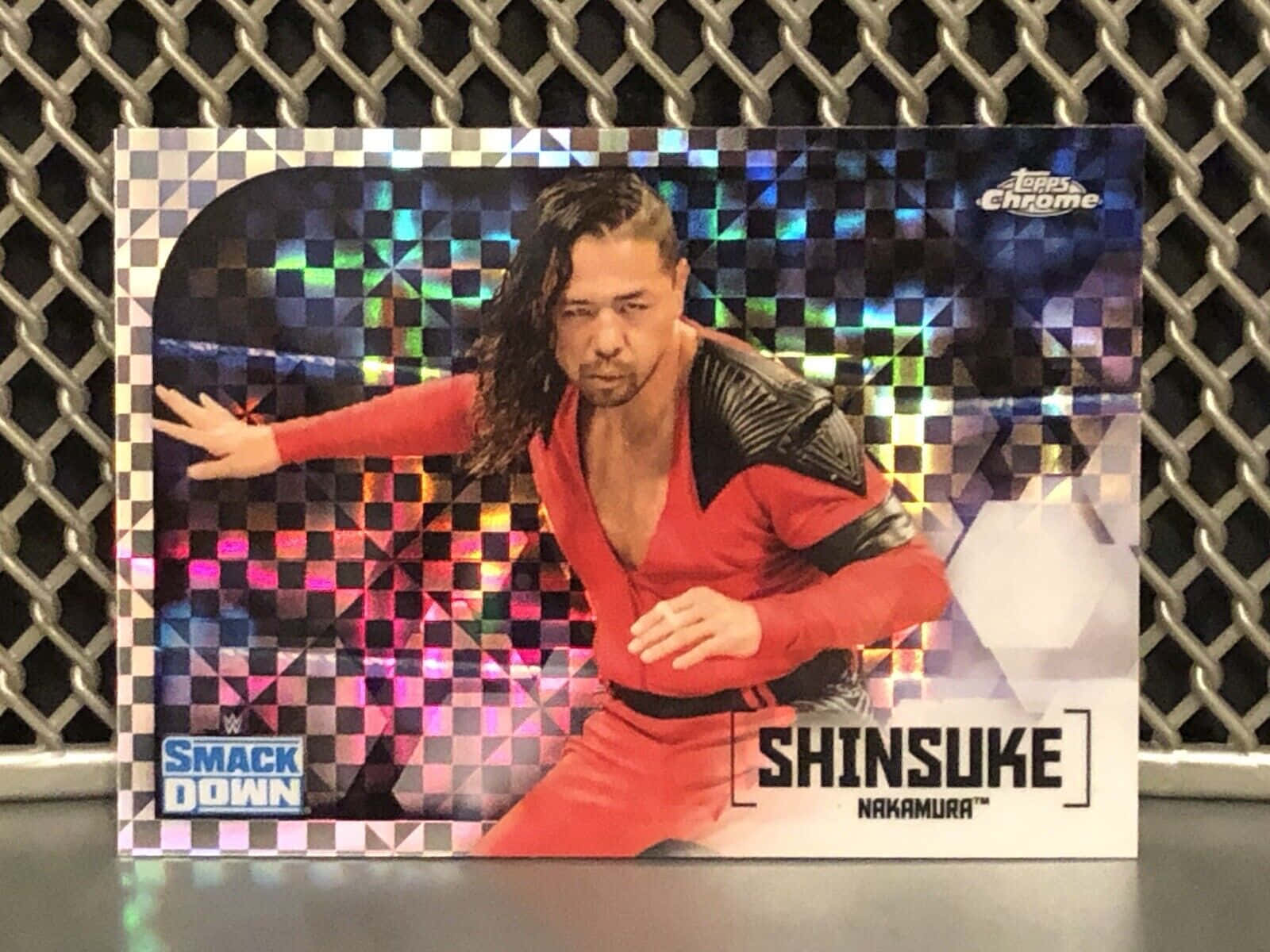 Shinsuke Nakamura In Action At Wwe Smackdown Wallpaper