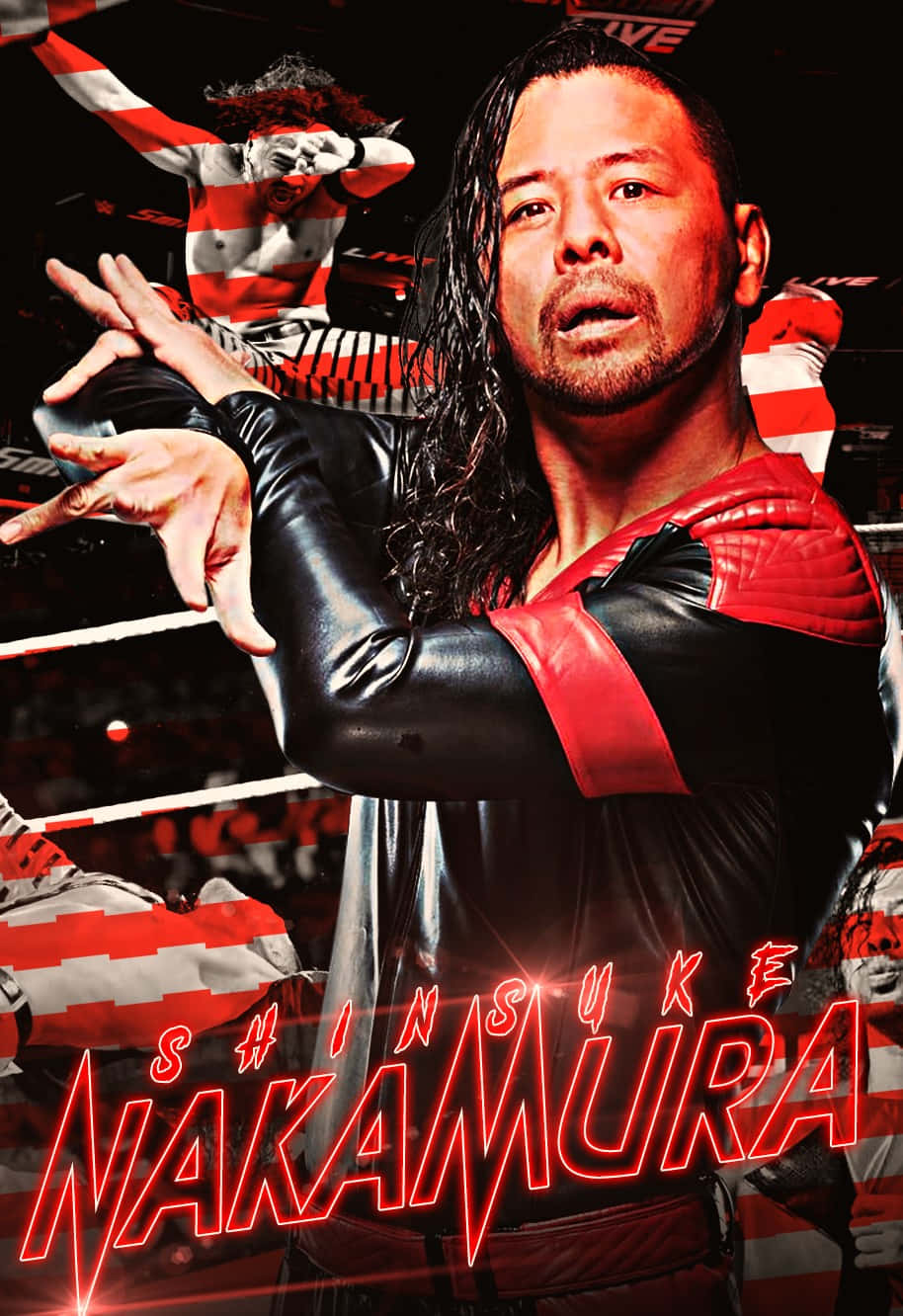 Shinsuke Nakamura Intercontinental Champion Png Wallpaper