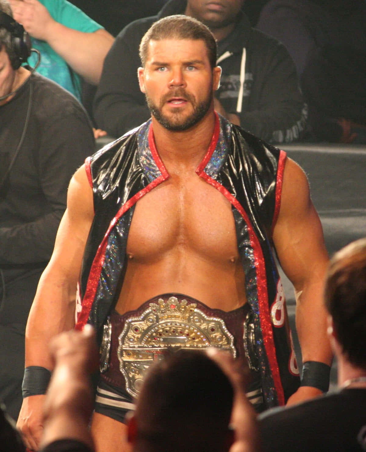 Shiny Black Blazer Robert Roode Wallpaper