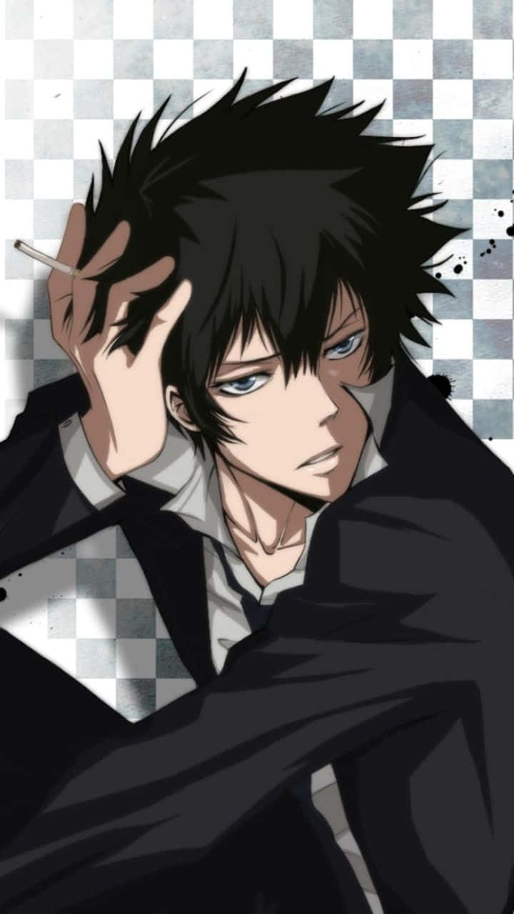 Shinya Kogami - Anime's Enigmatic Detective Wallpaper