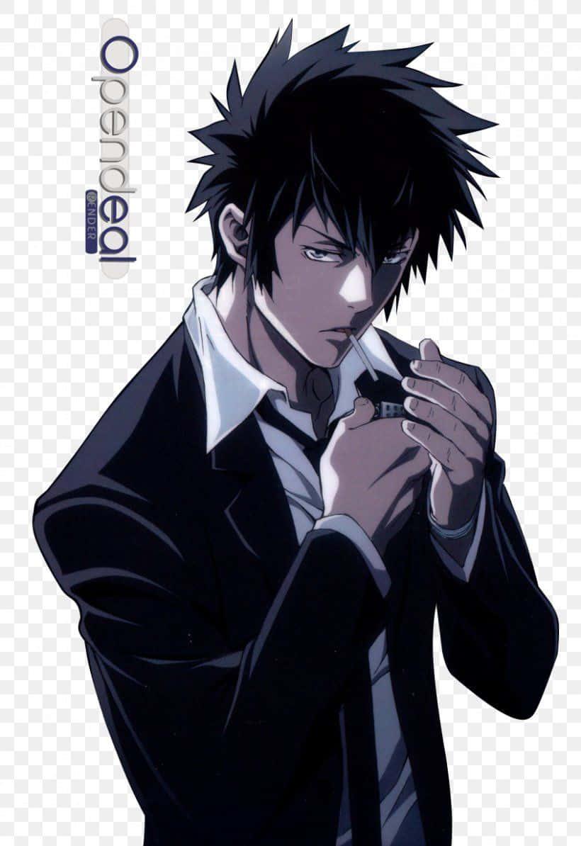 Shinya Kogami - The Enforcer In Action Wallpaper