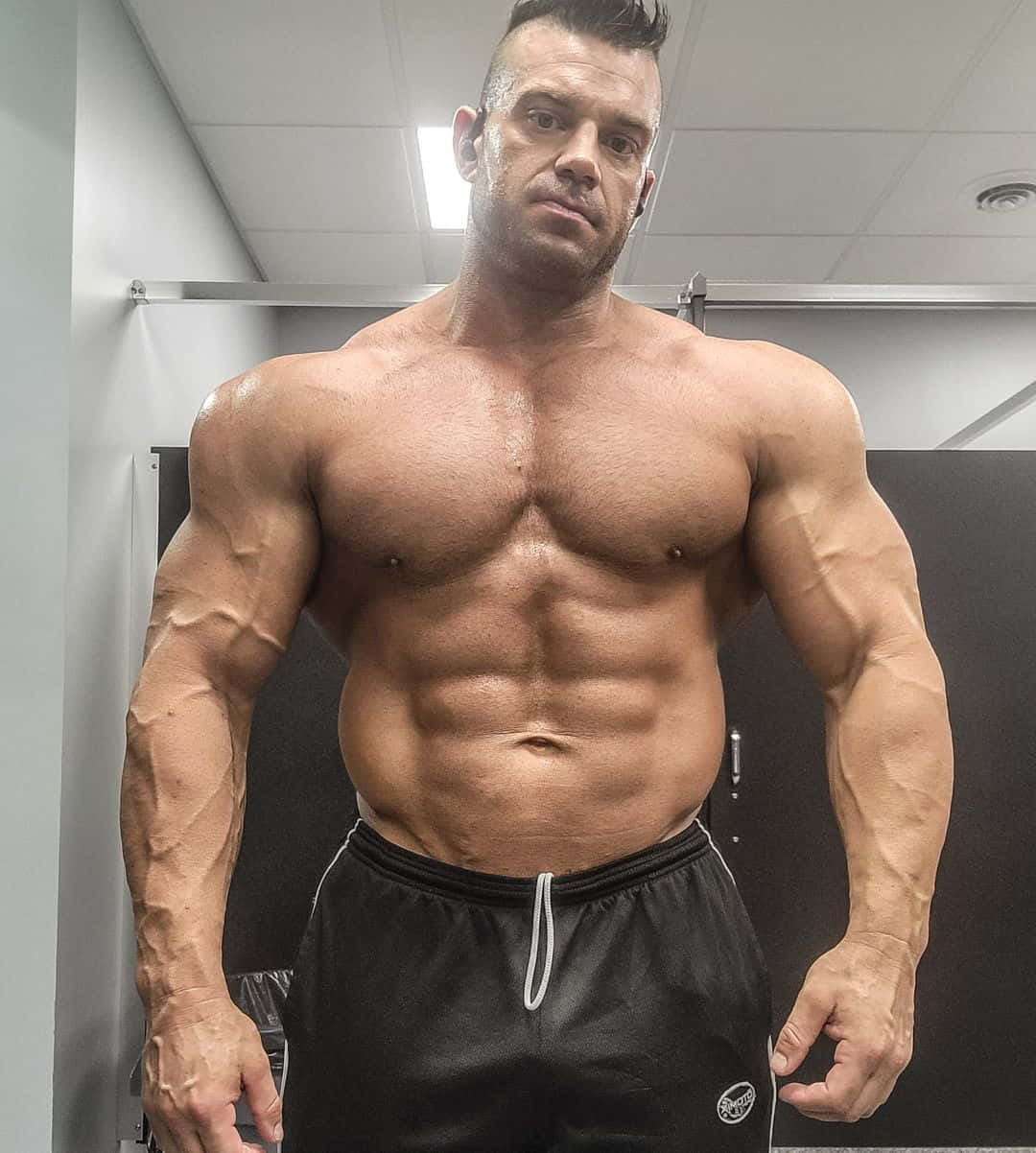 Shirtless Brian Cage Wallpaper