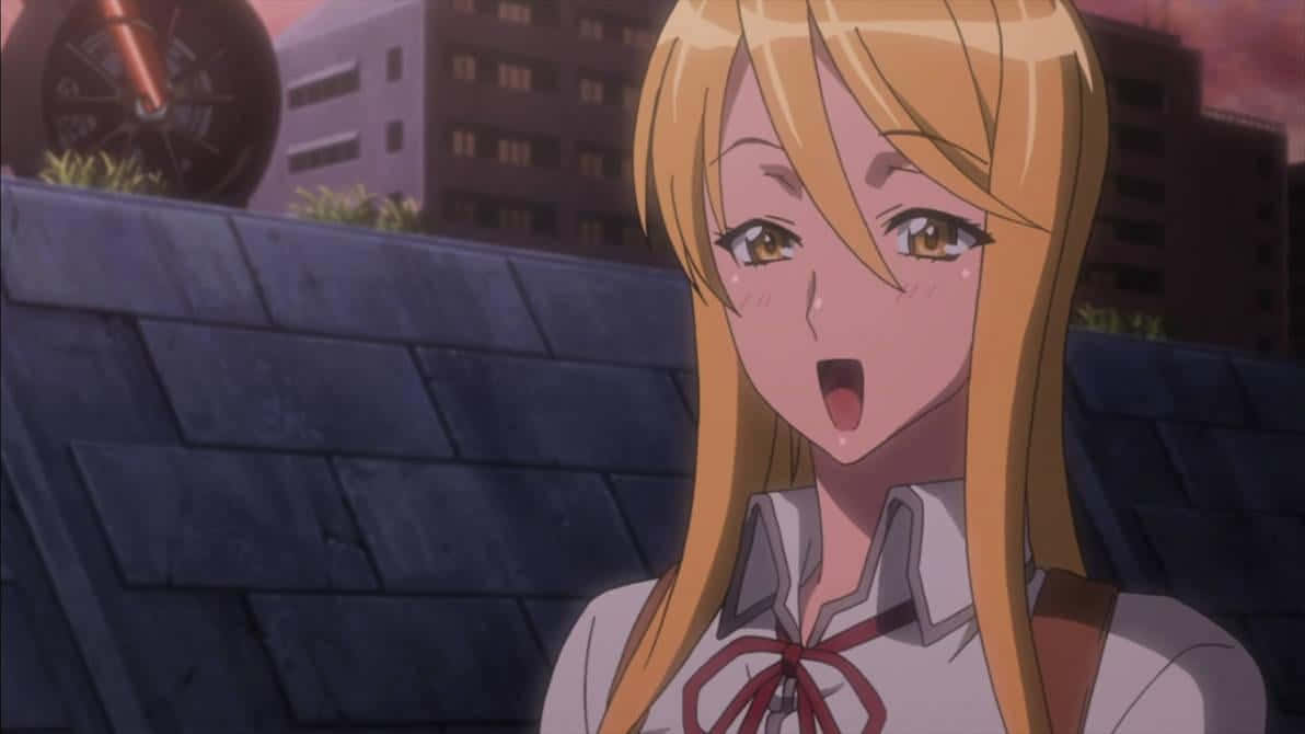 Shizuka_ Marikawa_ Anime_ Character_ Surprised_ Expression Wallpaper