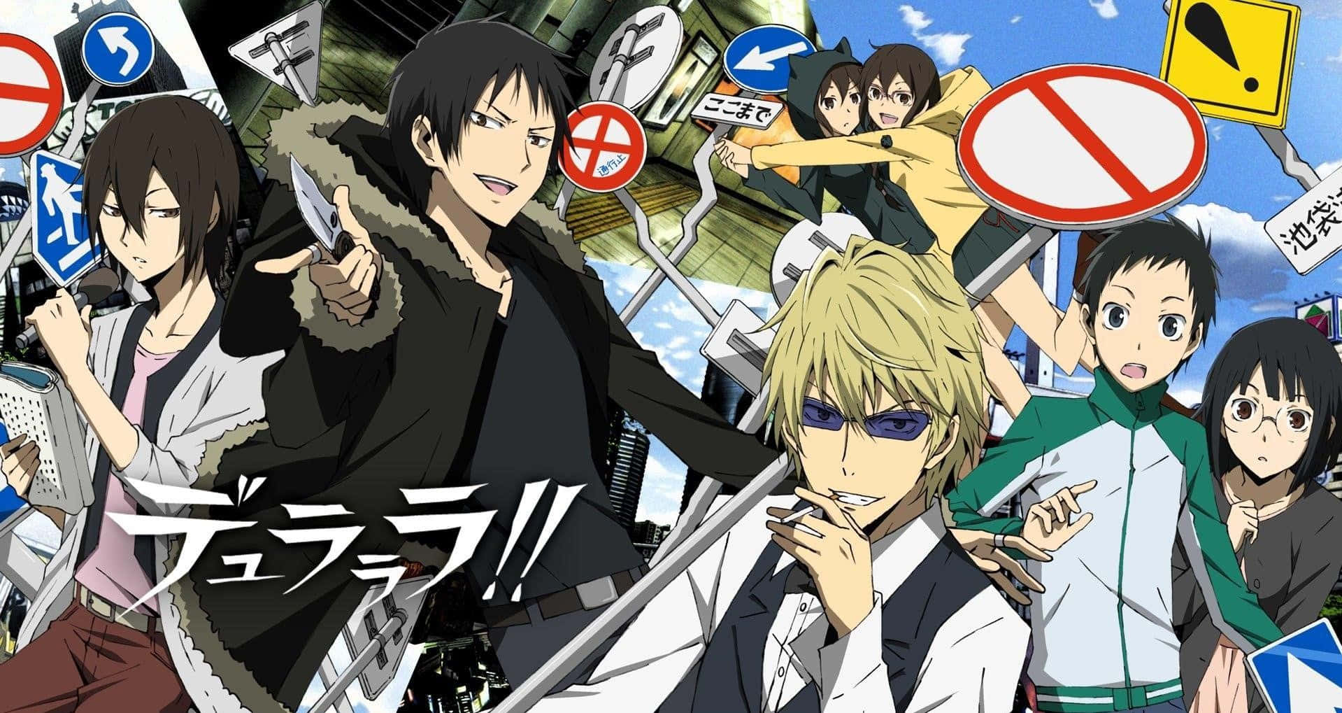 Shizuo Heiwajima In Action Wallpaper