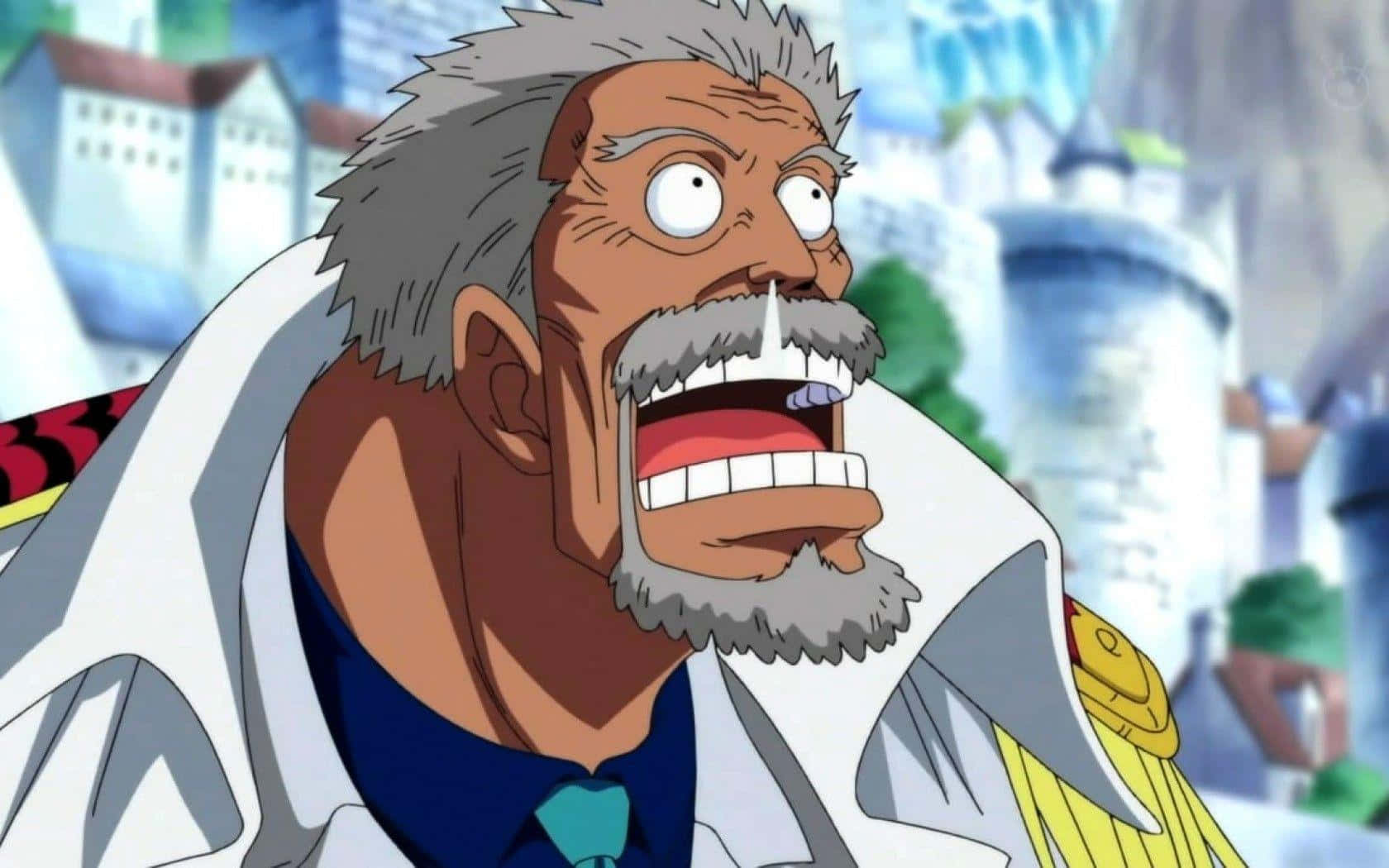 Shocked Anime Character Garp Wallpaper