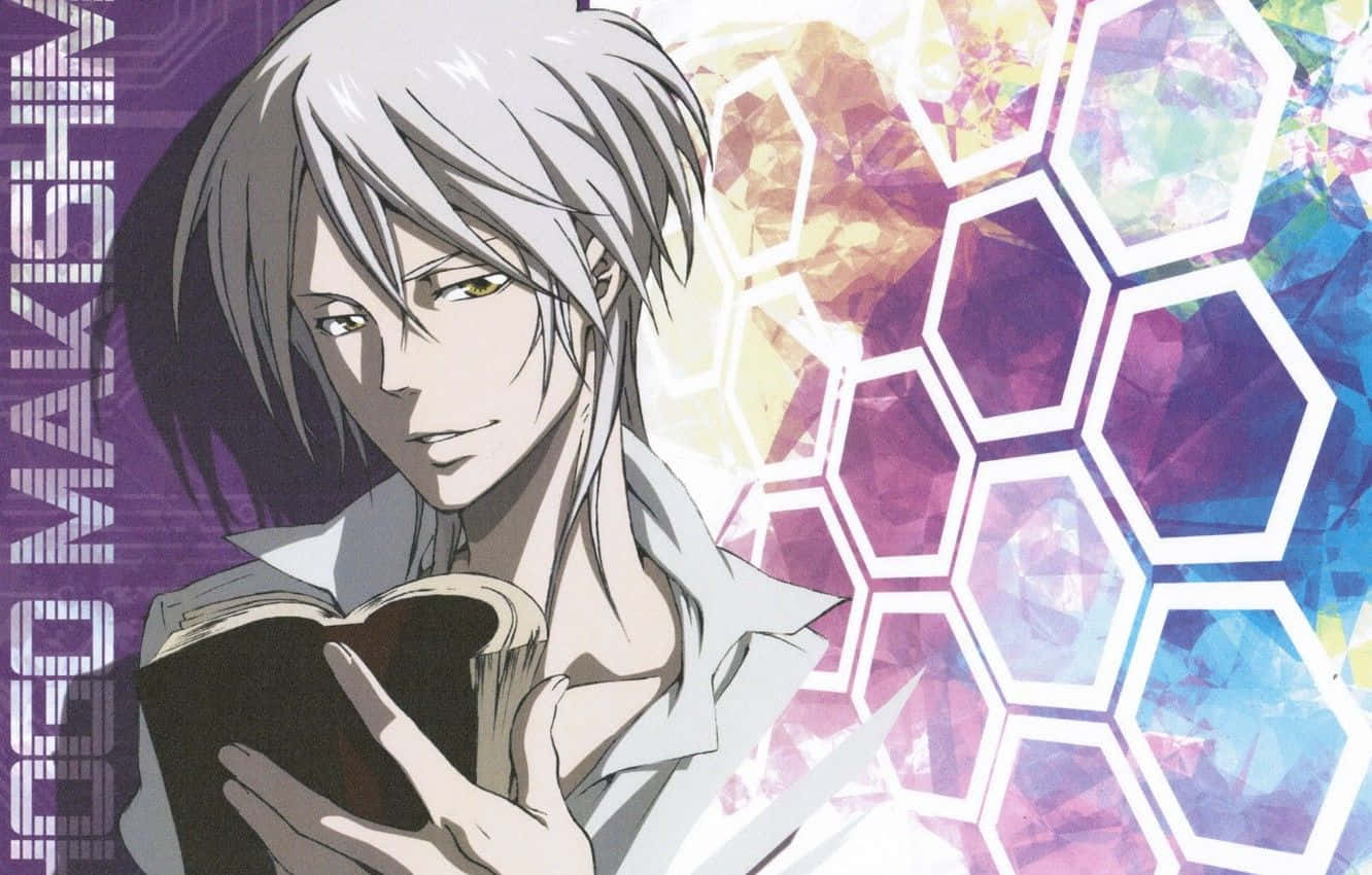 Shogo Makishima In A Contemplative Pose Wallpaper