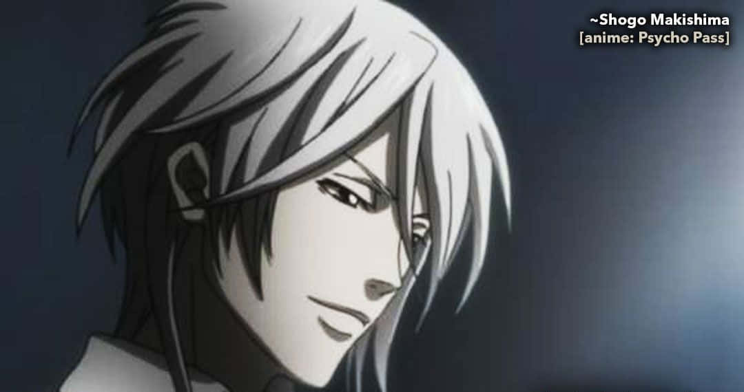 Shogo Makishima In A Thoughtful Moment Wallpaper