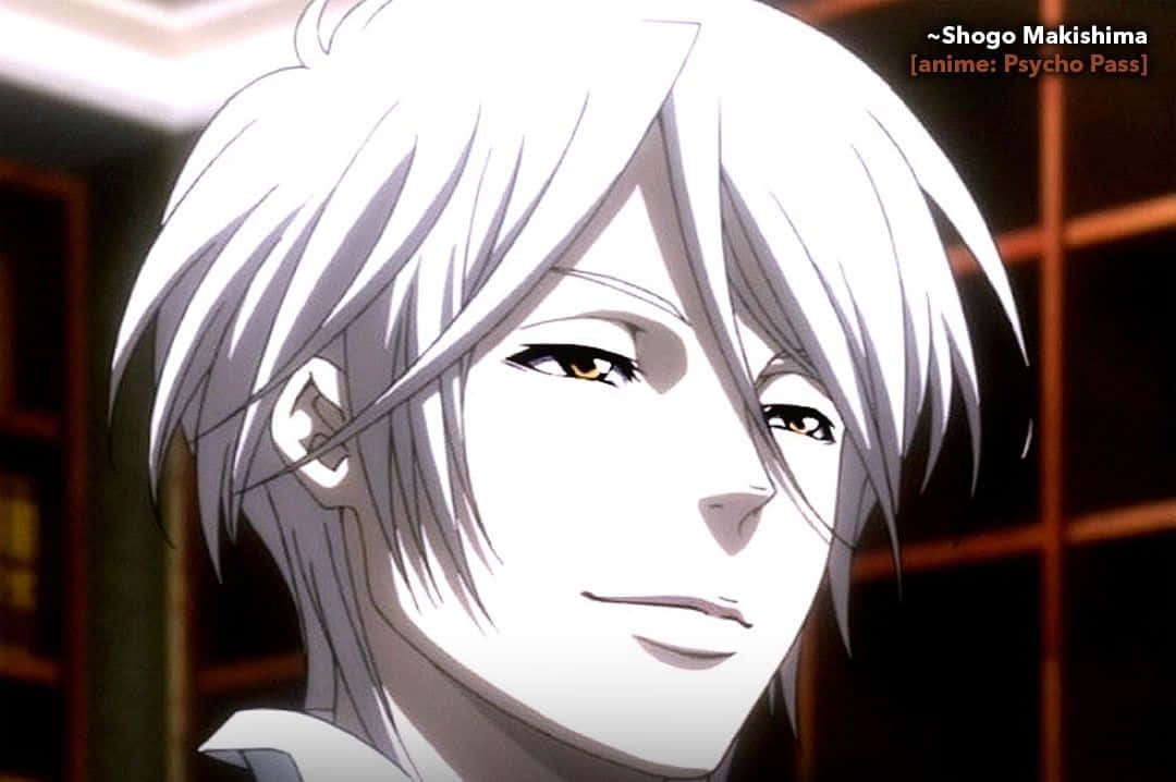 Shogo Makishima - Mastermind Antagonist In Psycho-pass Wallpaper