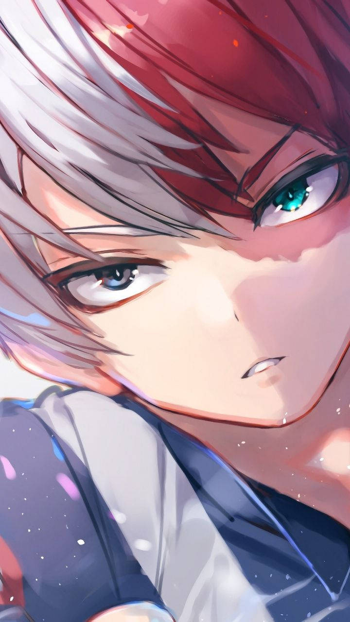 Shoto Todoroki Cute Eyes Wallpaper