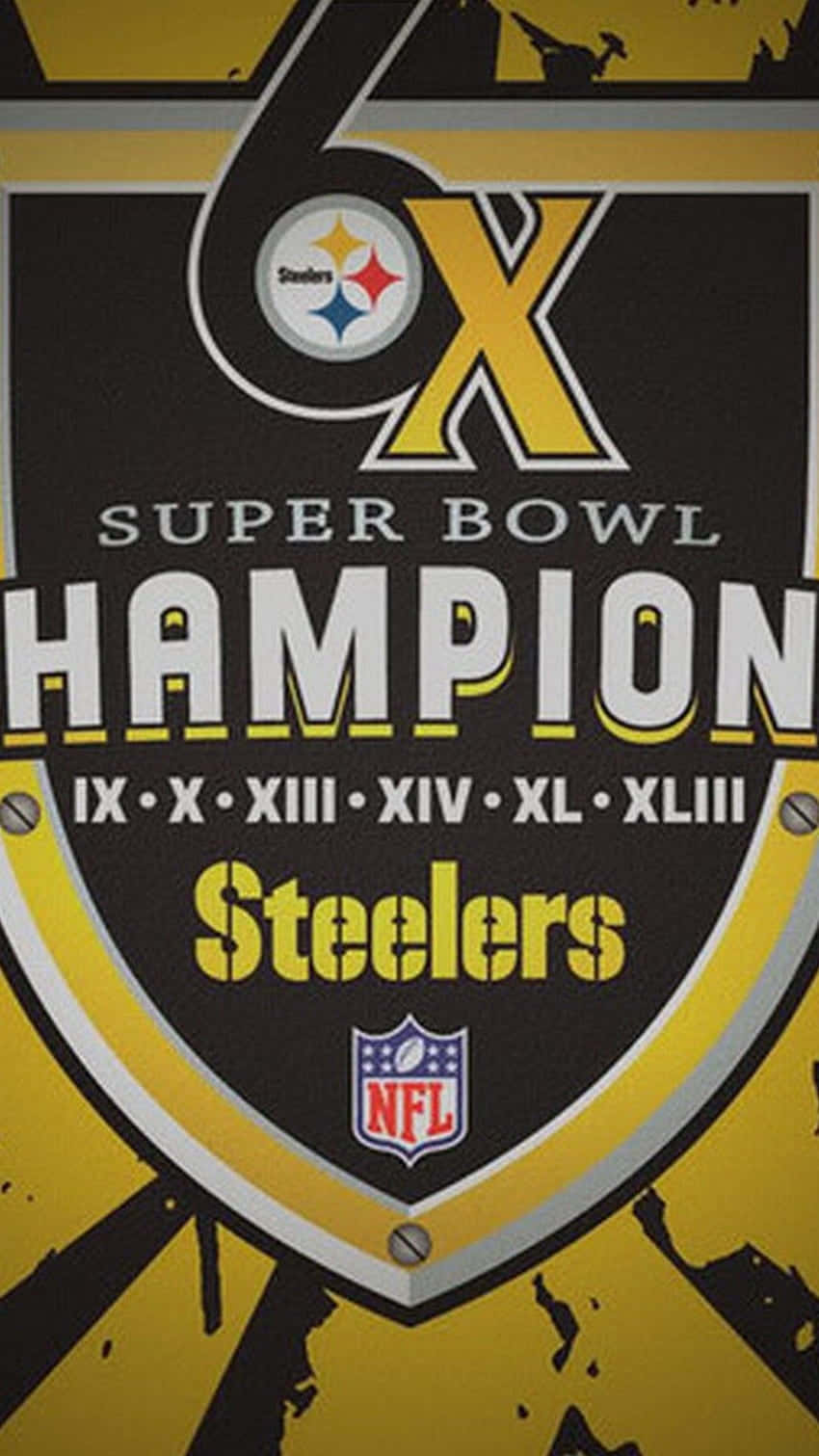 Show Off The Pride Of Being Part Of The Steeler Nation With This Steelers Iphone Wallpaper