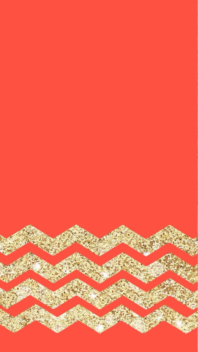 Show Off Your Individuality With Chevron Iphone Wallpaper. Wallpaper