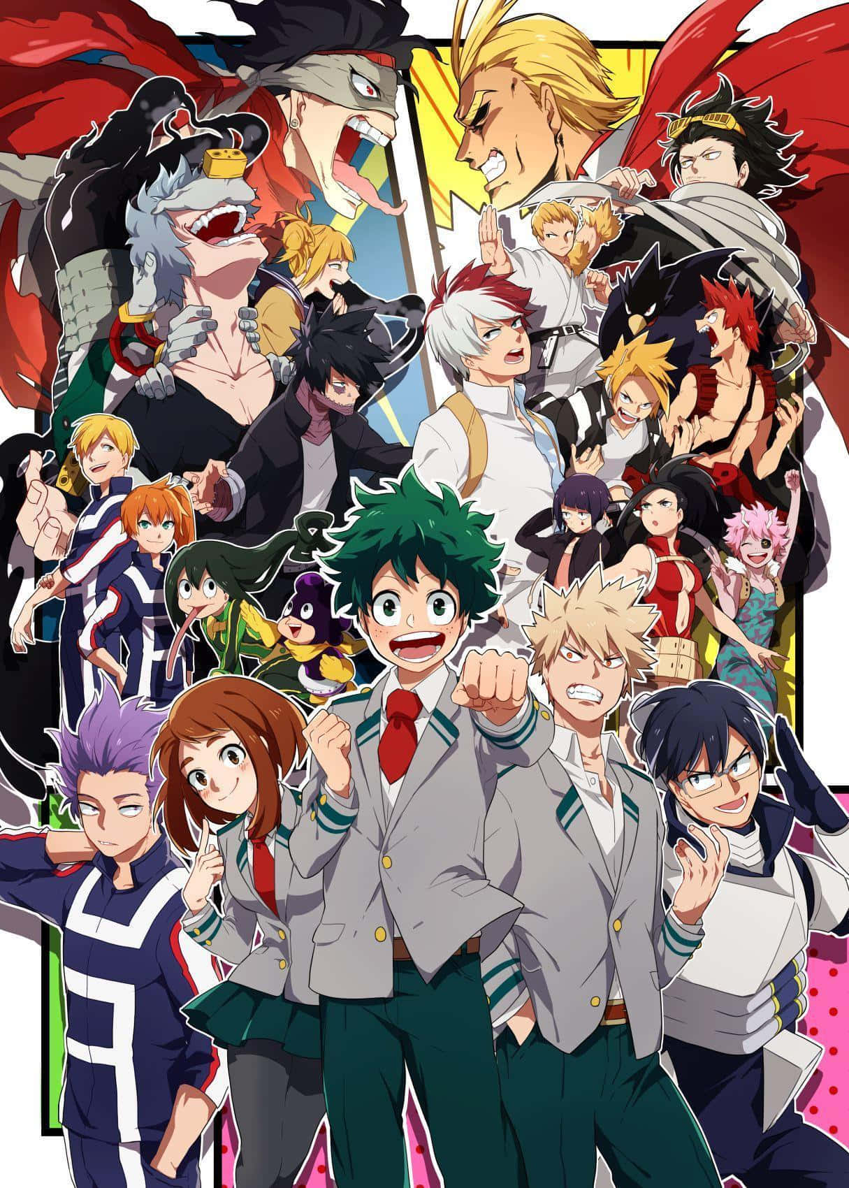 Show Your Admiration For My Hero Academia By Adorning Your Ipad With This Gorgeous Wallpaper. Wallpaper