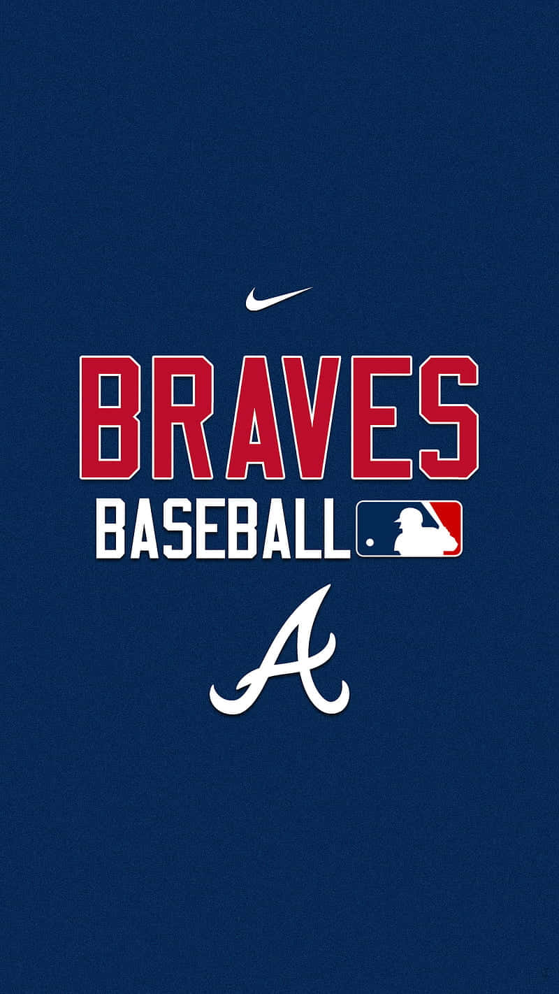 Show Your Braves Passion With A Signature Atlanta Braves Iphone Wallpaper