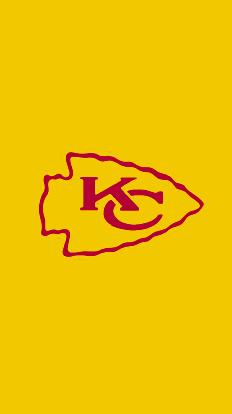 Show Your Chiefs Pride Wherever You Go With This Official Kansas City Chiefs Iphone Wallpaper! Wallpaper