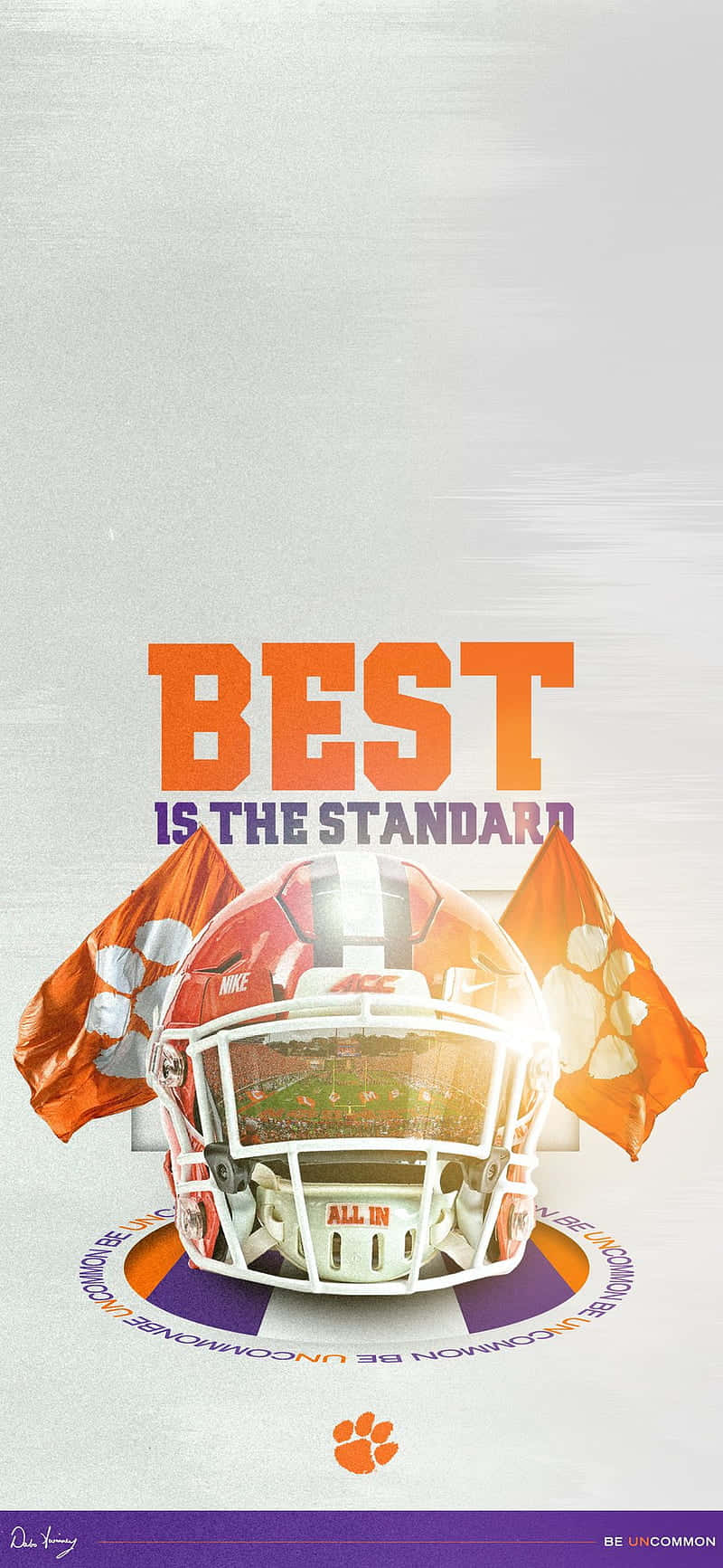 Show Your Clemson Spirit With An Iphone Wallpaper