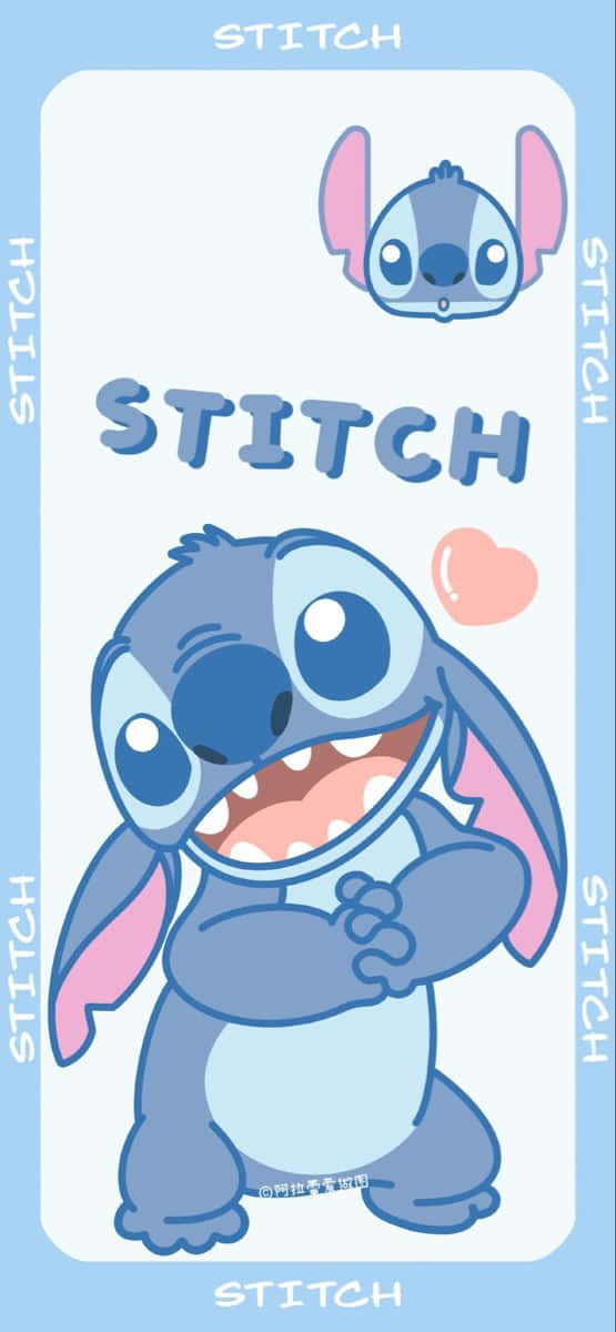 Show Your Love For Disney And Enjoy Adorable Stitch Wallpaper