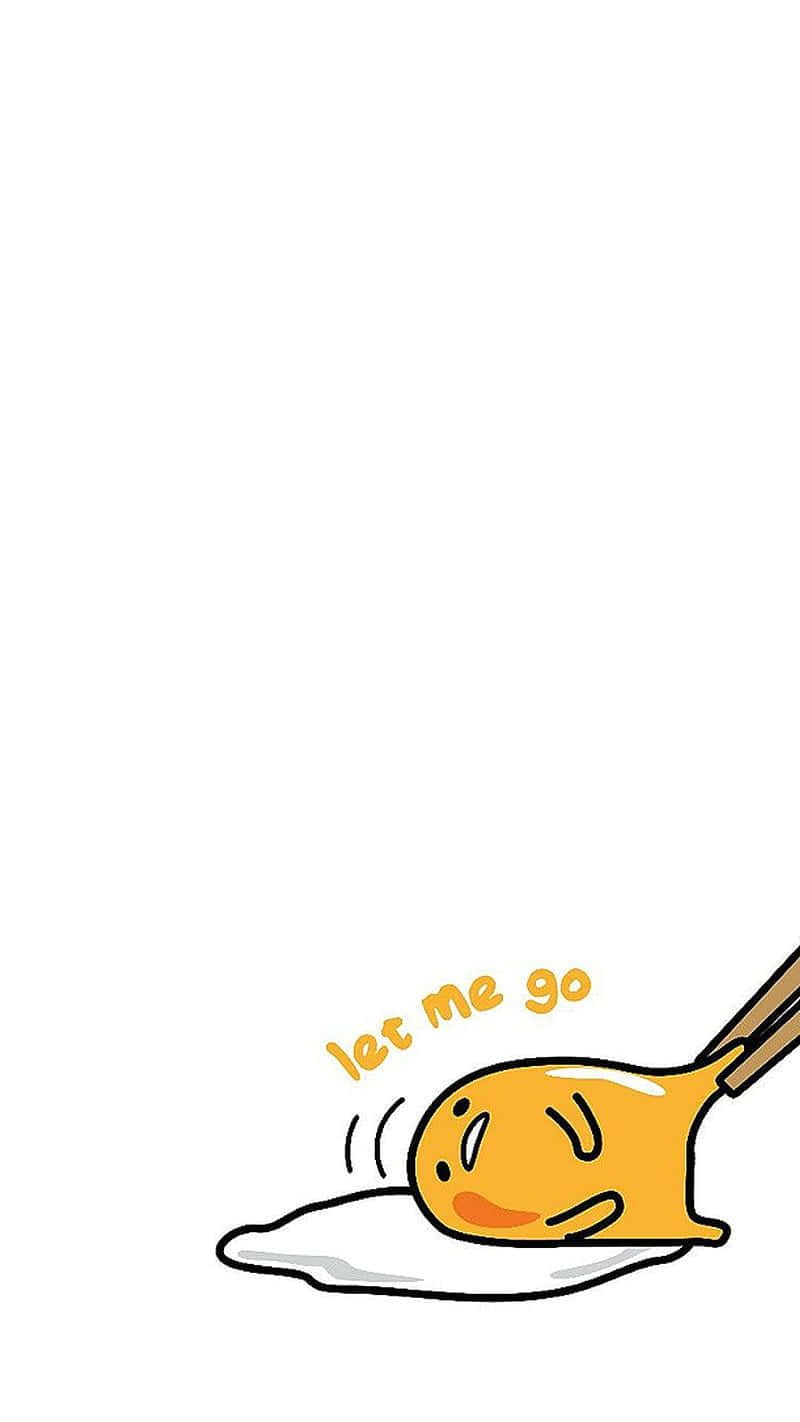 Show Your Love For Gudetama With This Cute And Fun Phone Design. Wallpaper