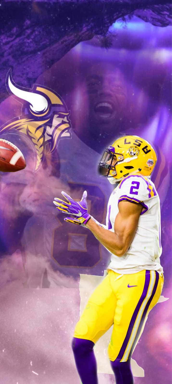 Show Your Love For The Louisiana State University Tigers Wallpaper