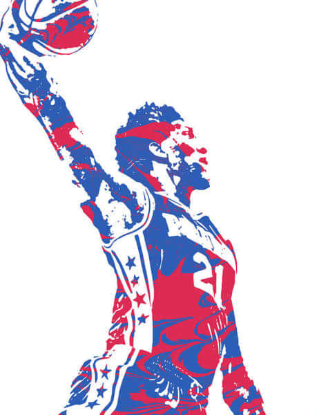 Show Your Love For The Sixer's With This Custom Iphone Case Wallpaper