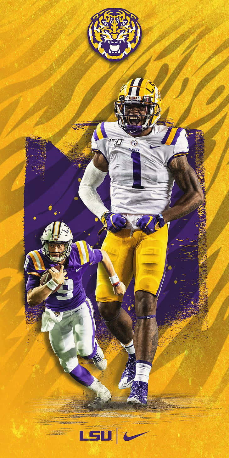 Show Your Lsu Spirit With The Latest Iphone Wallpaper