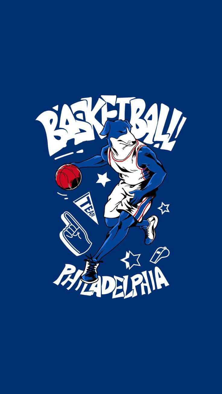 Show Your Support For The Philadelphia Sixers With This High Quality Iphone Case! Wallpaper