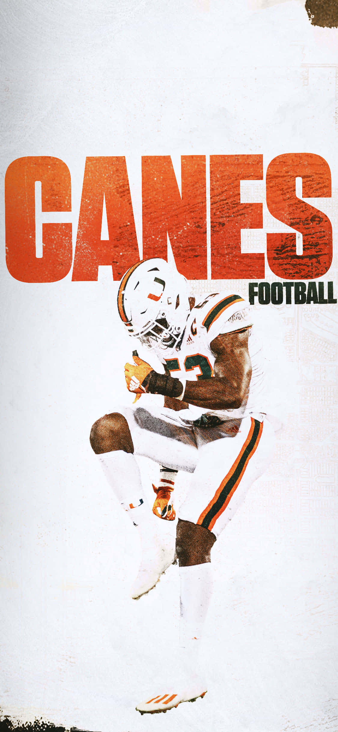 Show Your True Colors And Represent The Miami Hurricanes! Wallpaper