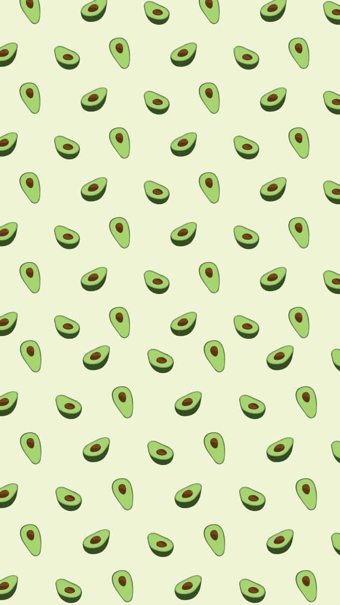 Show Your Unique Style With The Stylish Avocado Iphone. Wallpaper