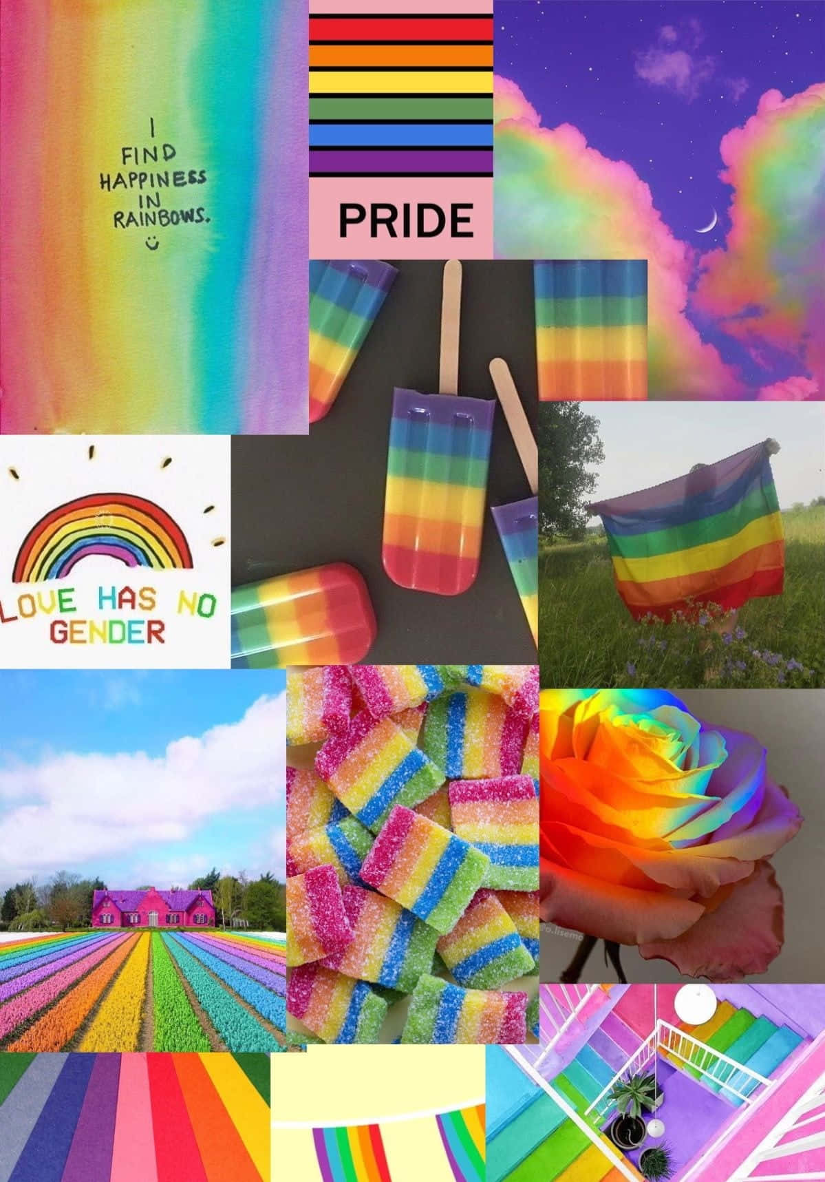 Showing Your Colors This Pride Month With Pride Aesthetic Wallpaper