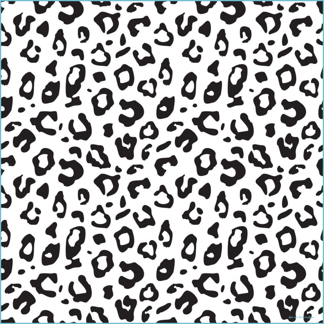 Showing Your Wild Side With This Edgy White Leopard Print Wallpaper