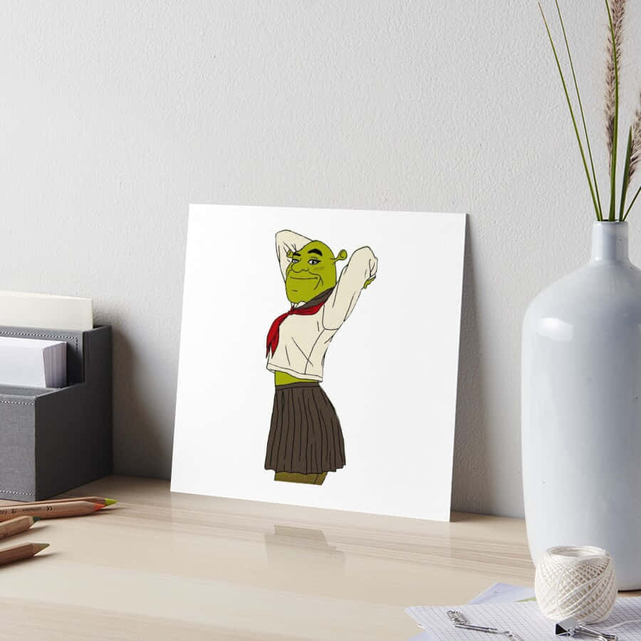 Shrek Inspired Artwork Wallpaper