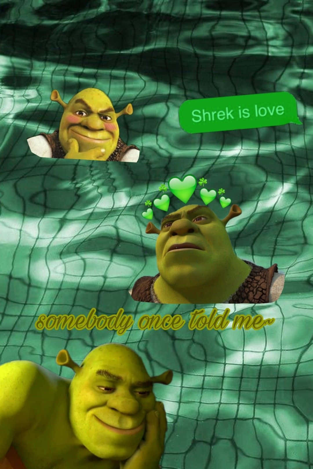 Shrek Love Meme Aesthetic.jpg Wallpaper