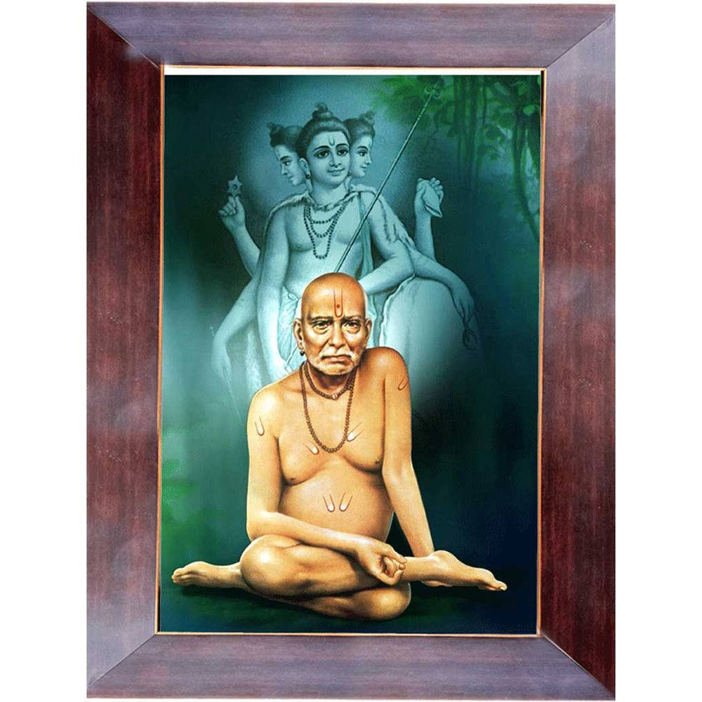 Shri Swami Samarth And Dattatreya Wallpaper