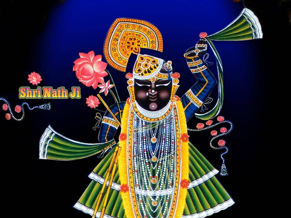 Shrinathji Dancing Wallpaper