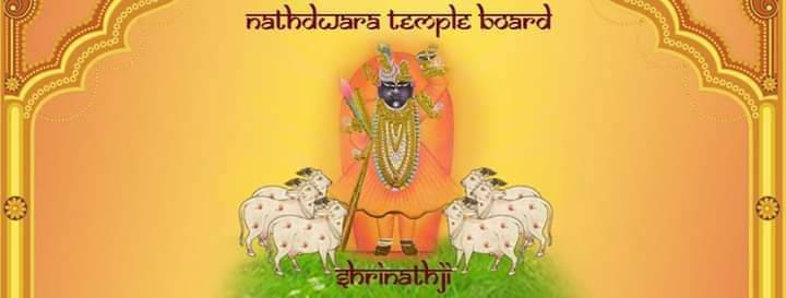 Shrinathji In Nathdwara Temple Board Wallpaper