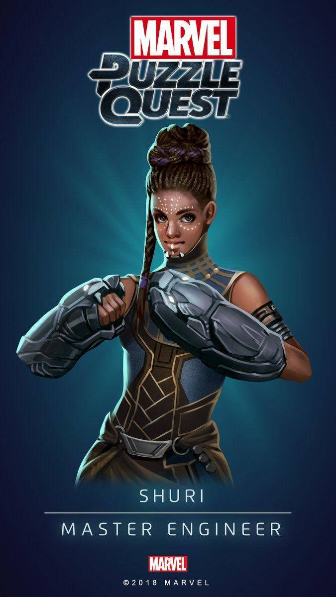 Shuri Puzzle Quest Wallpaper