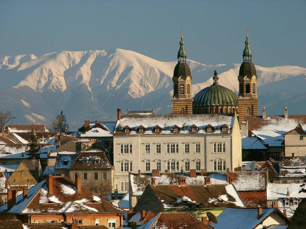 Sibiu City Romania Wallpaper