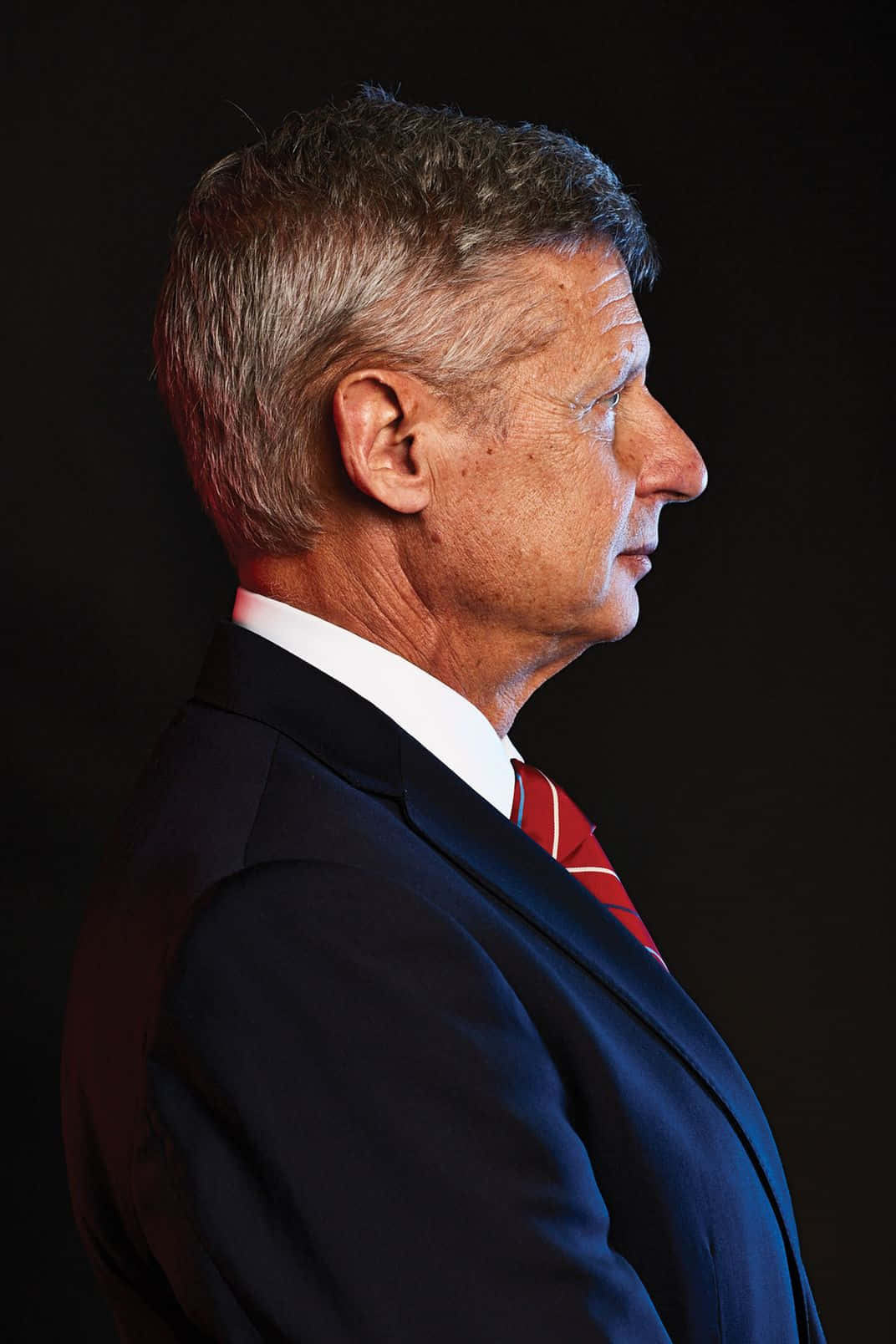 Side Profile Of American Politician Gary Johnson Wallpaper