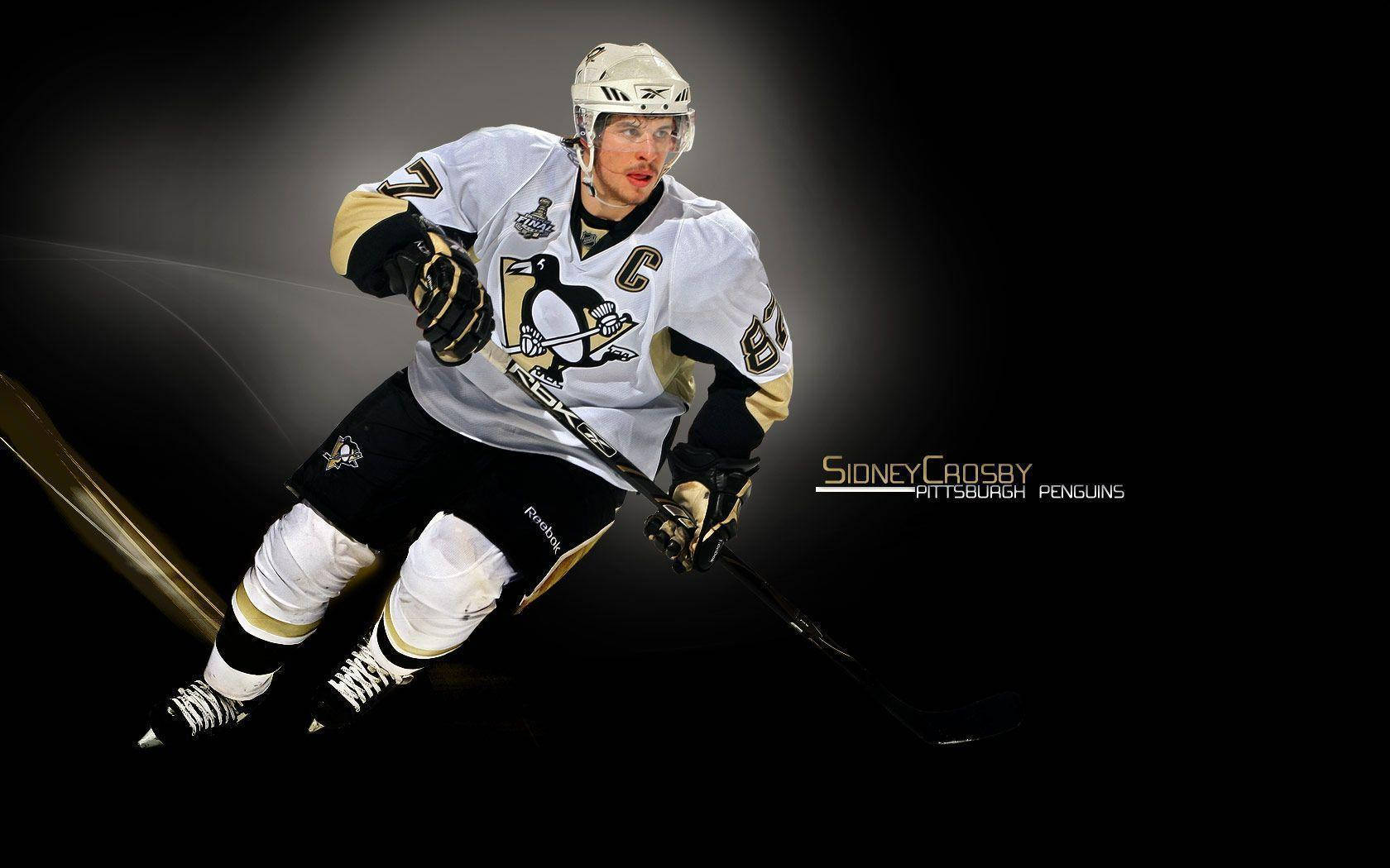 Sidney Crosby Ice Hockey Centre Wallpaper